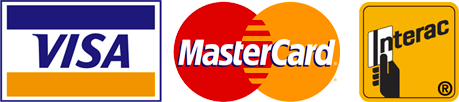 Méthodes de paiement acceptés: Visa MasterCard Interac